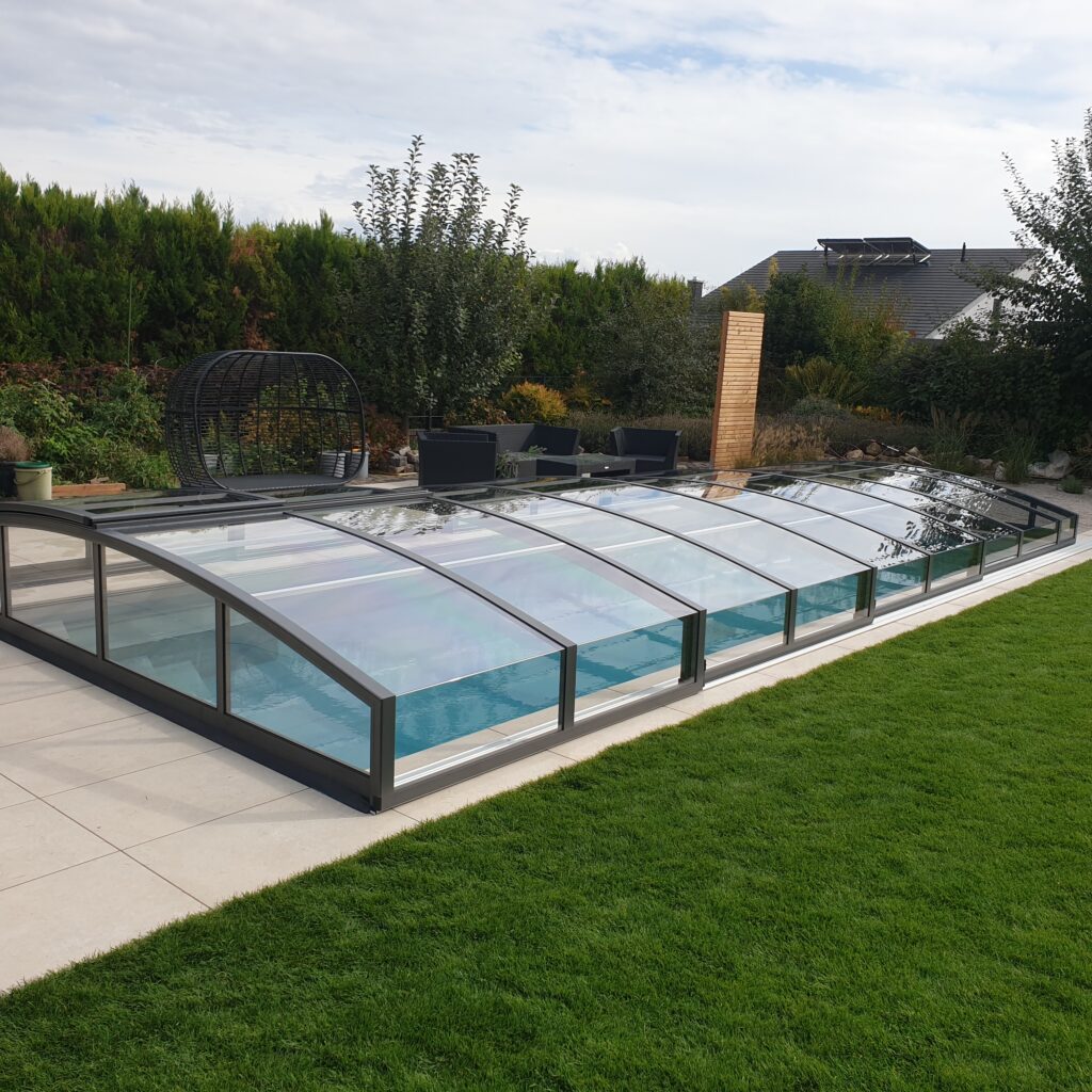 flache Schwimmbadabdeckung Carat superflach