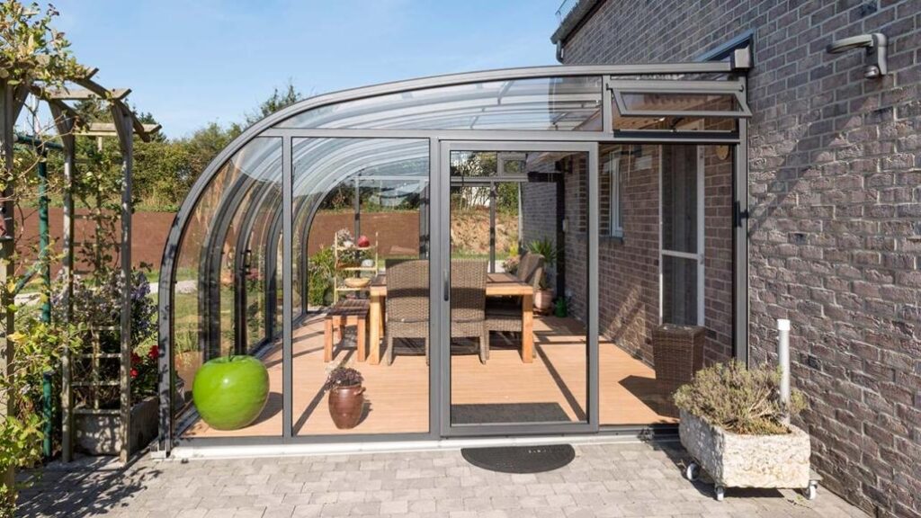 Terrassebabdeckung Saphir